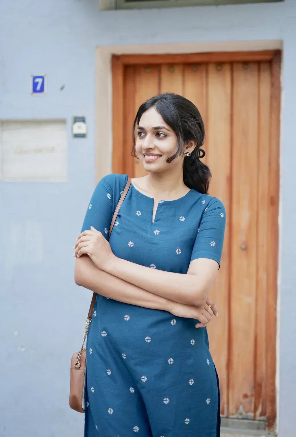 Women Cotton Printed Kurta Set