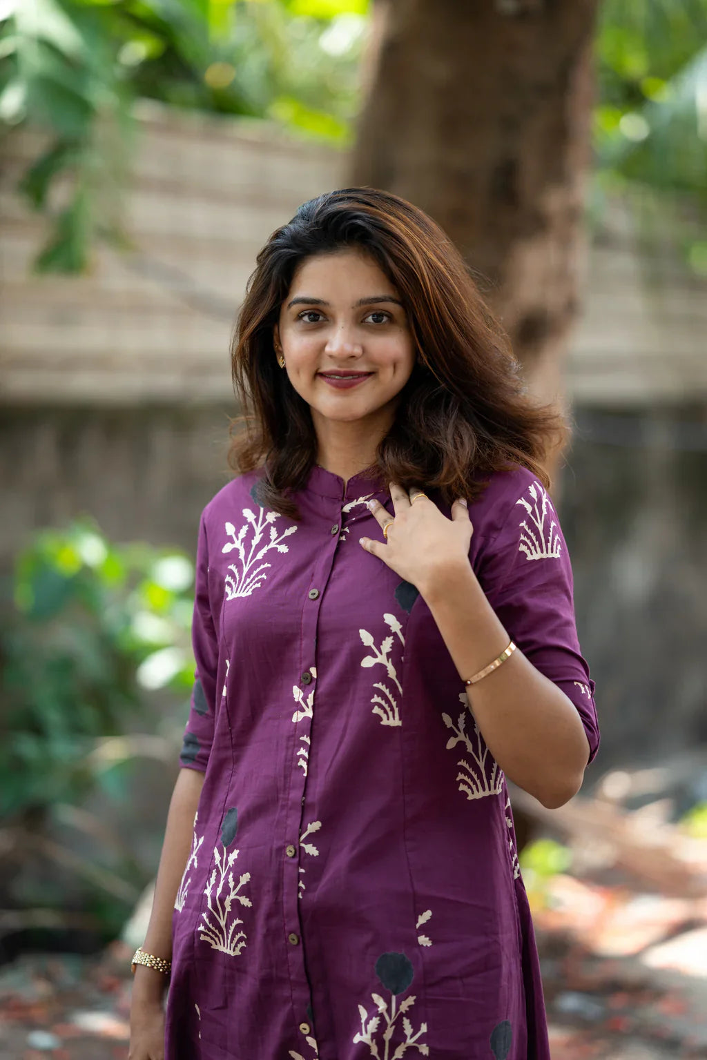 WOMEN CASUAL COTTON PRINTED CO-ORD SET
