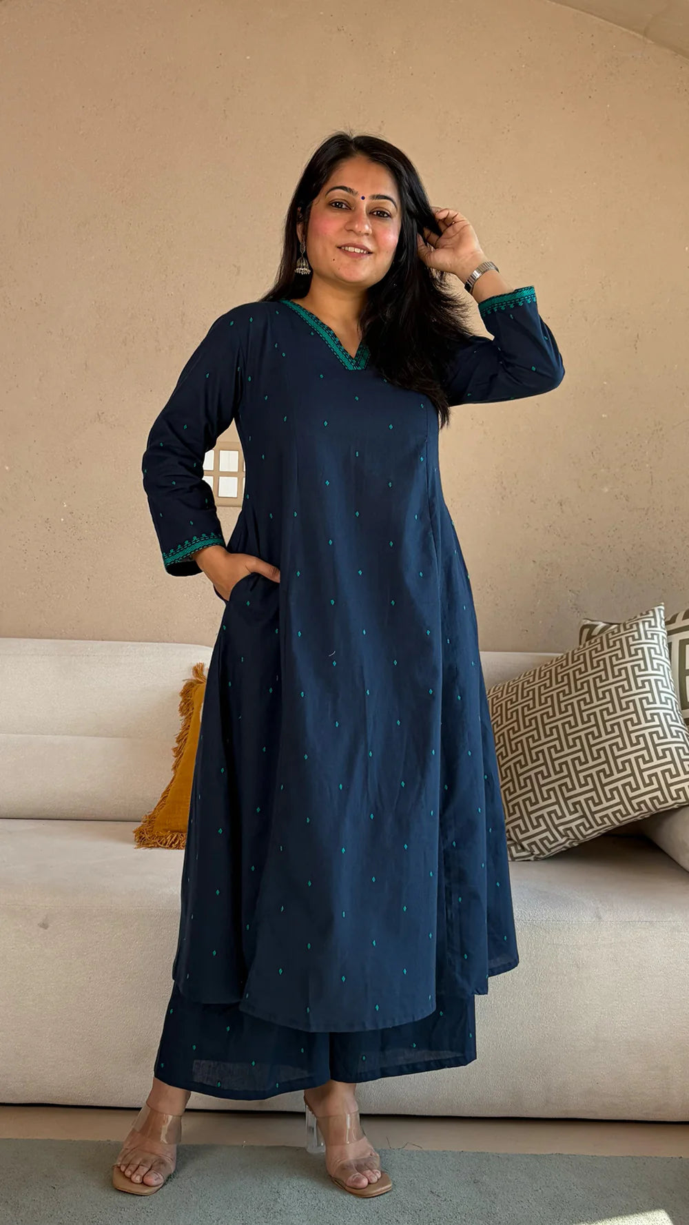 Women Cotton Kurta Set