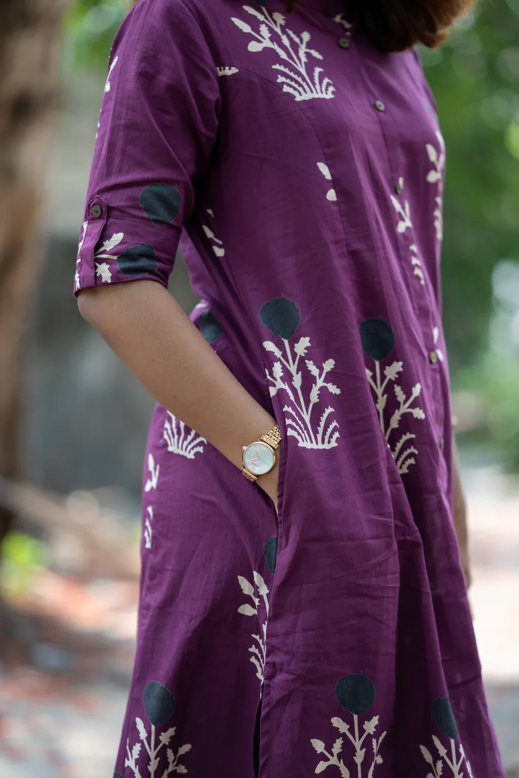 WOMEN CASUAL COTTON PRINTED CO-ORD SET
