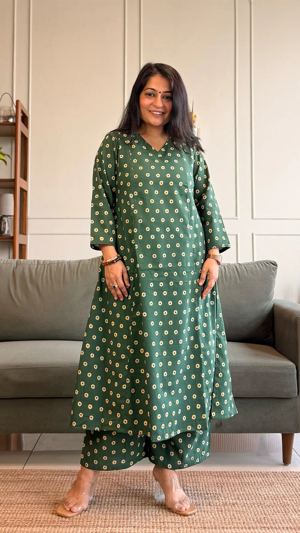 Women Cotton Kurta Set