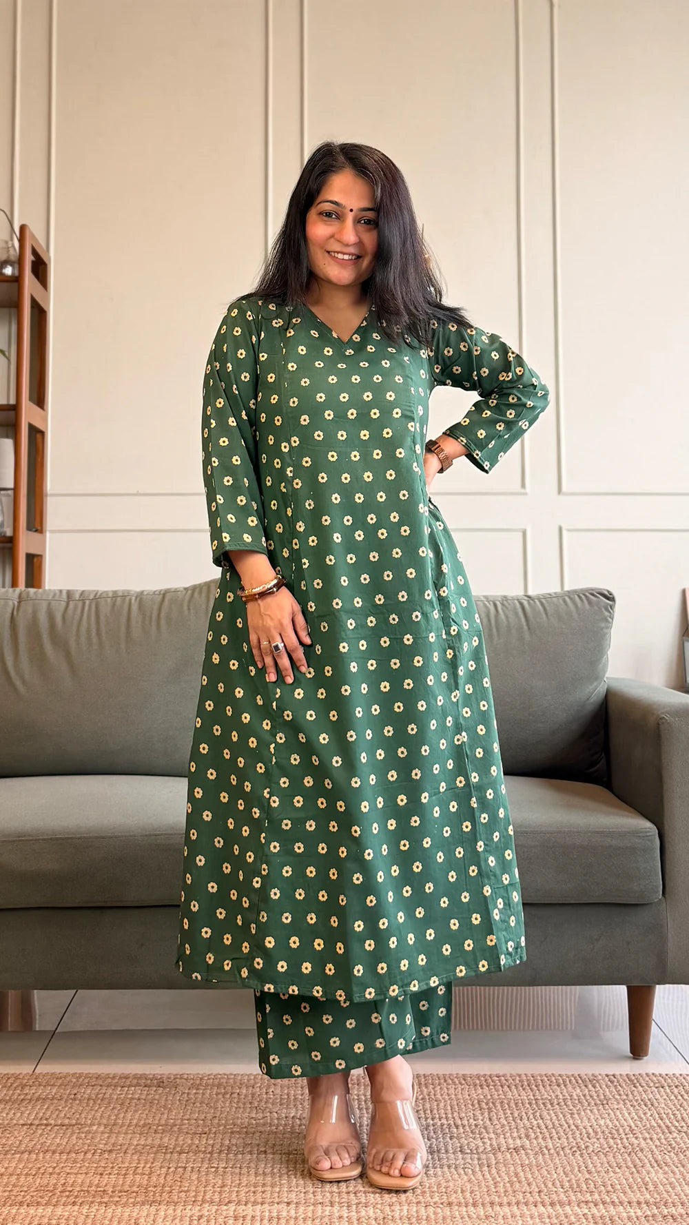 Women Cotton Kurta Set