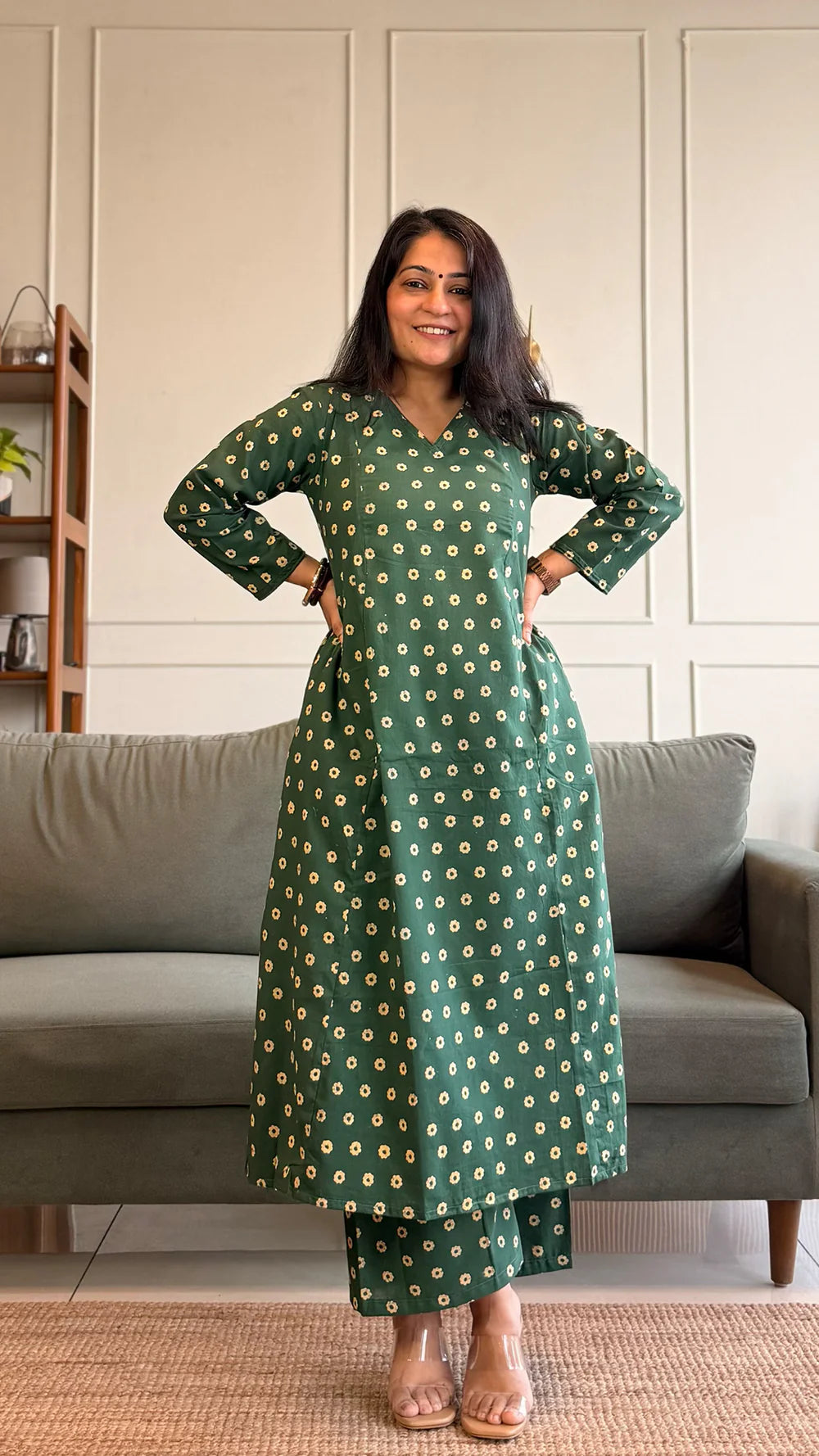 Women Cotton Kurta Set