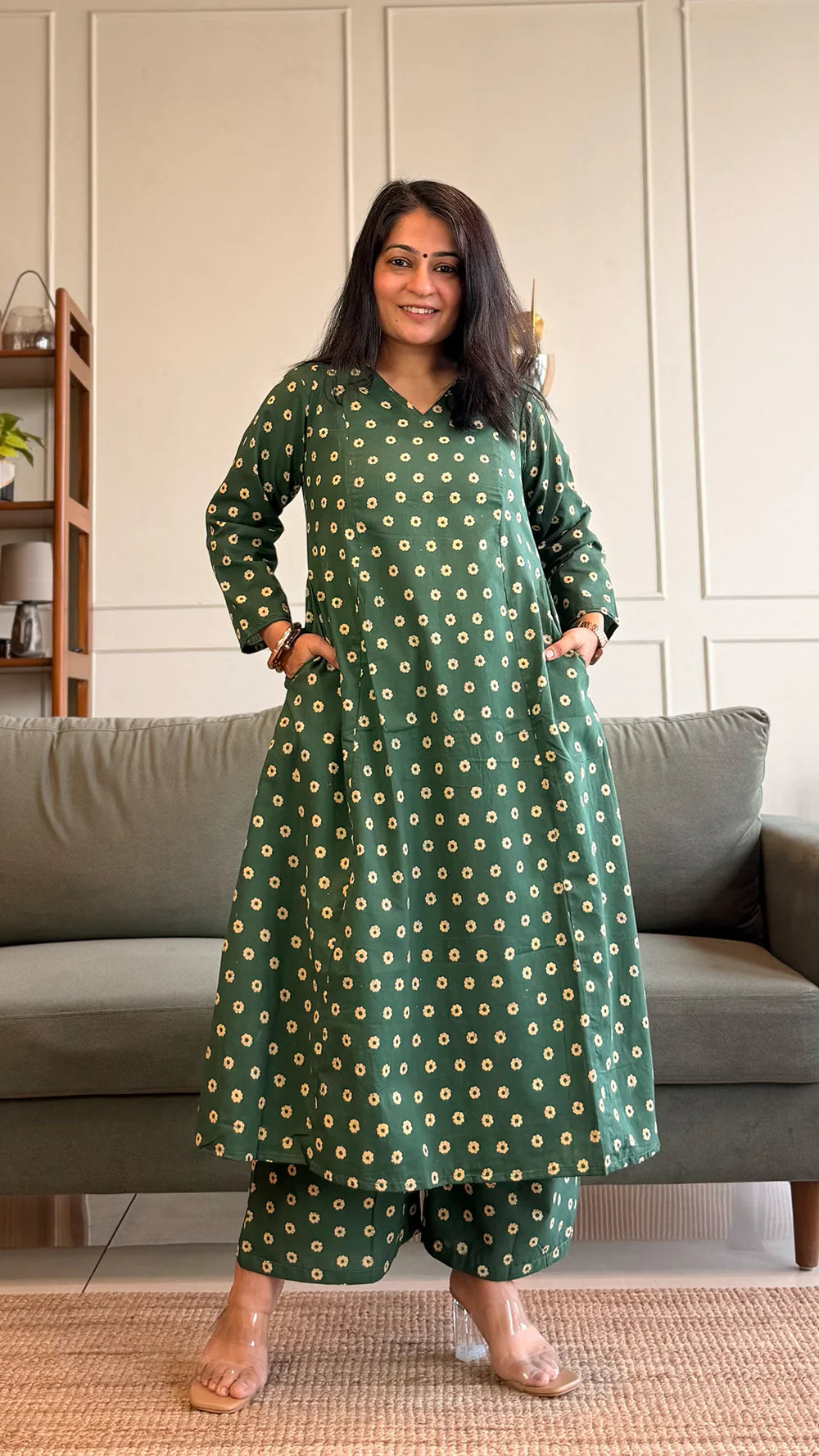 Women Cotton Kurta Set