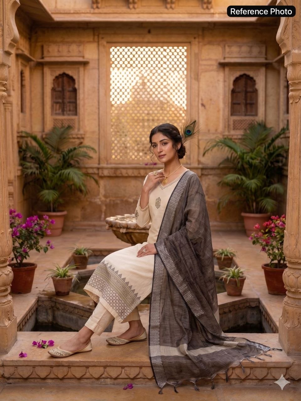 Designers Kurti Pent Dupatta Set