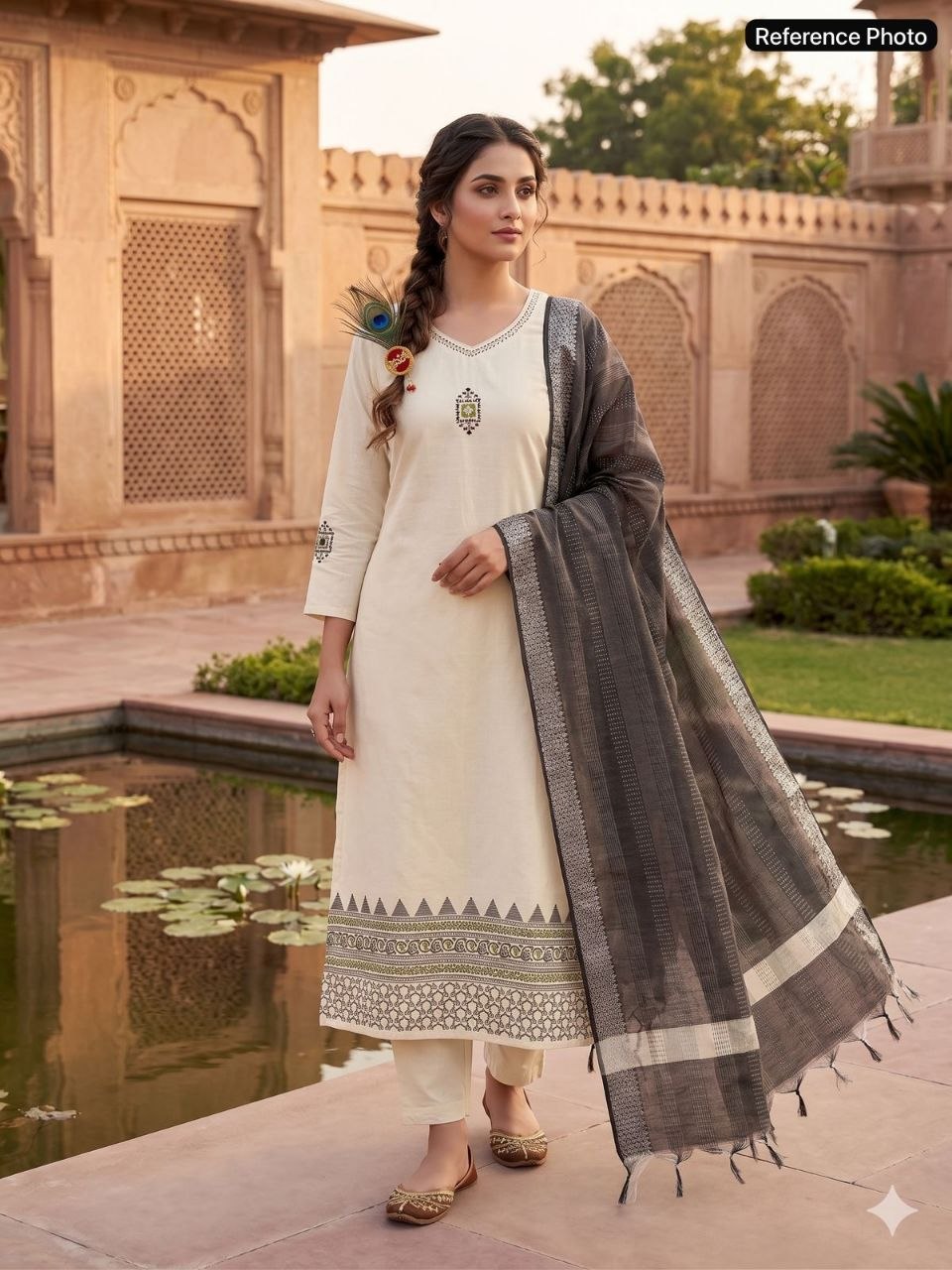Designers Kurti Pent Dupatta Set