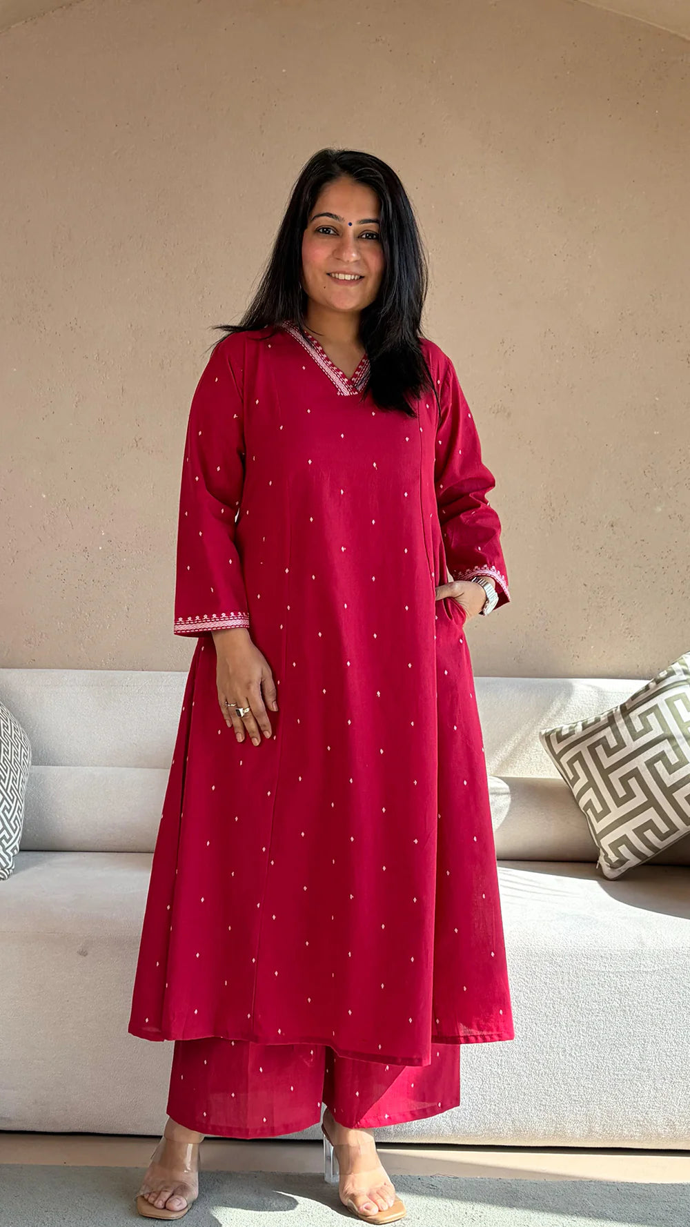 Women Cotton Kurta Set