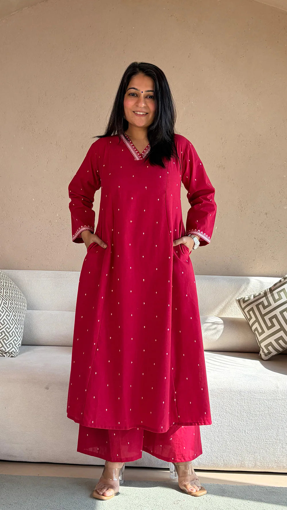 Women Cotton Kurta Set