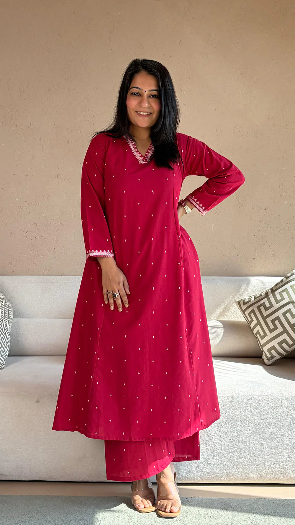 Women Cotton Kurta Set
