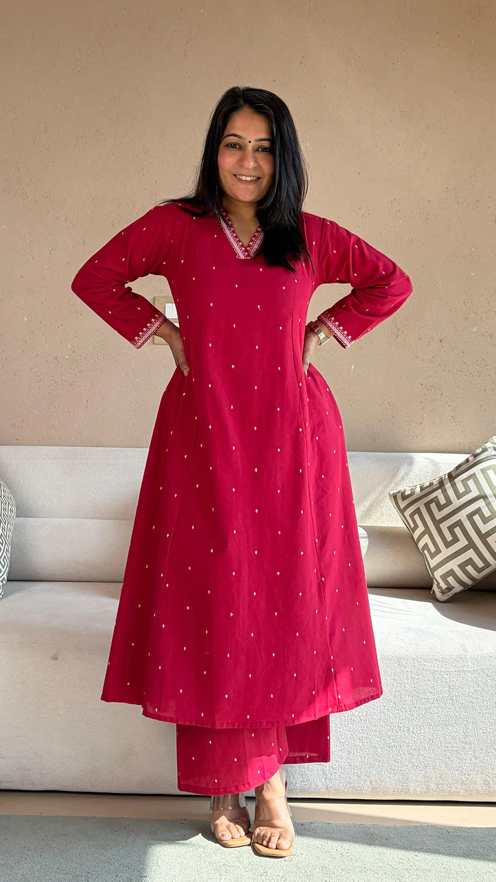 Women Cotton Kurta Set