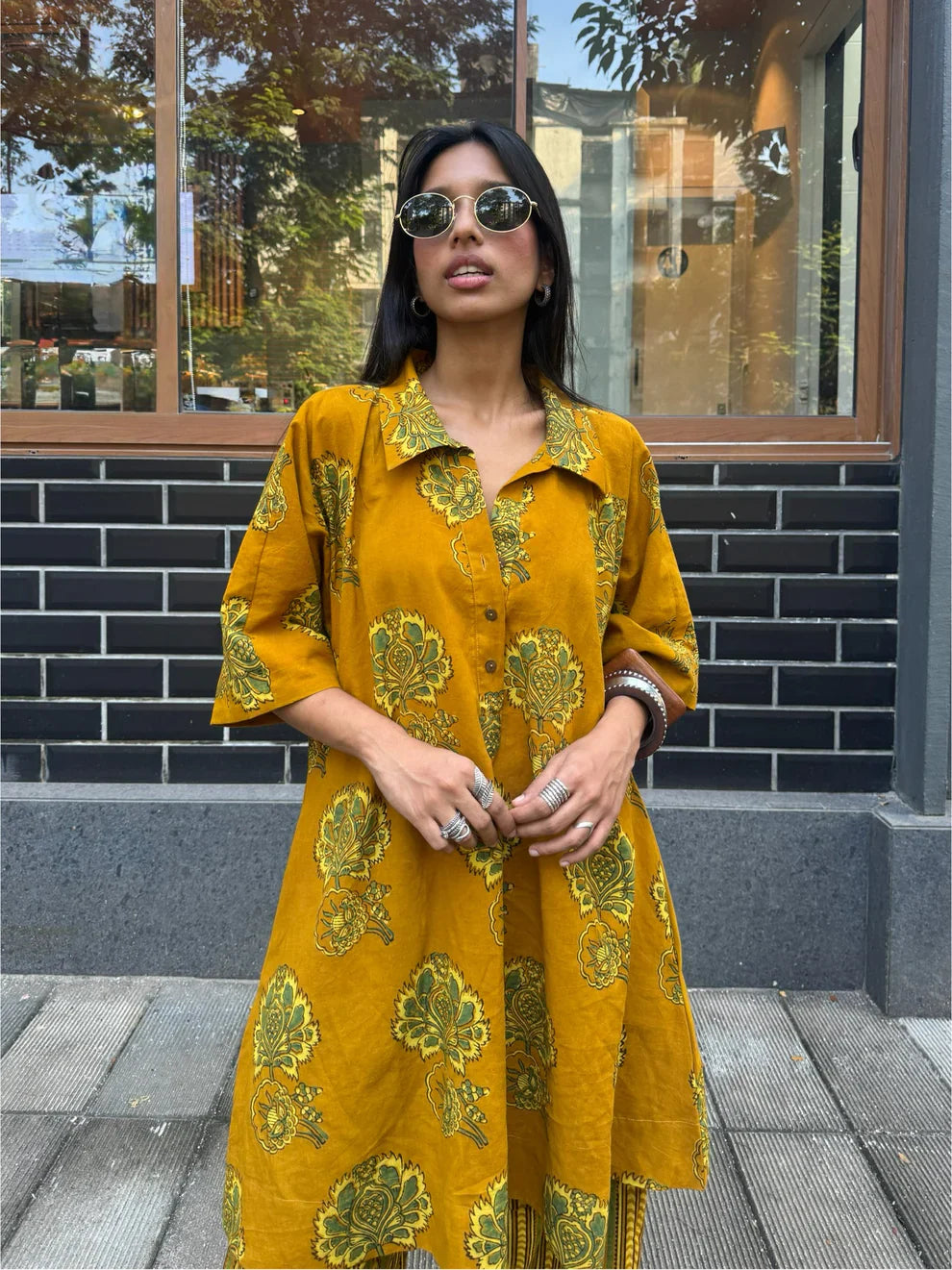 WOMEN CASUAL PRINTED CO-ORD SET