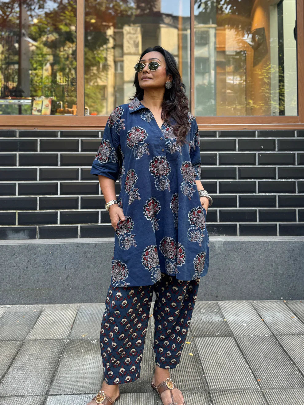 WOMEN CASUAL PRINTED CO-ORD SET