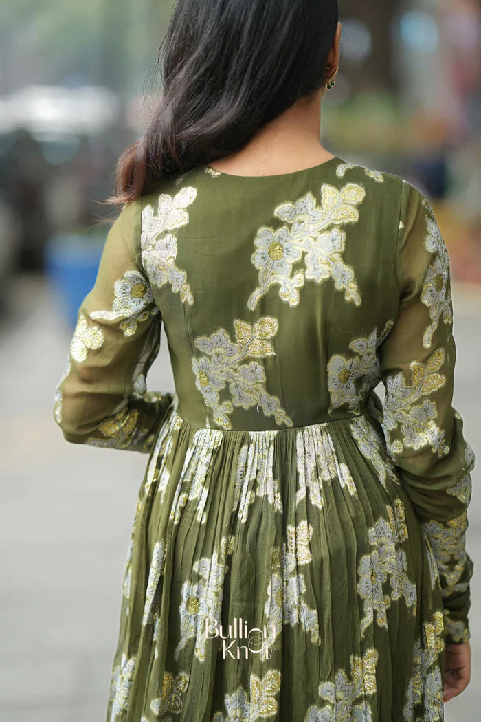 Kurta Set in Olive