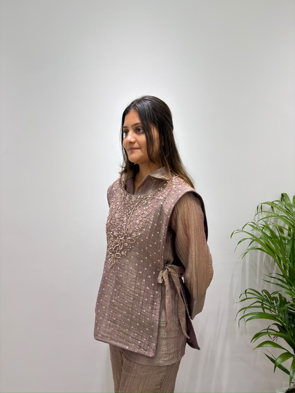 Embroidered Co-Ord Set for Women