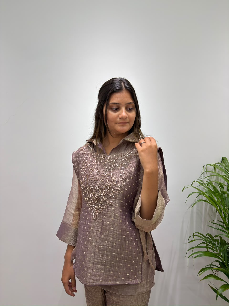 Embroidered Co-Ord Set for Women