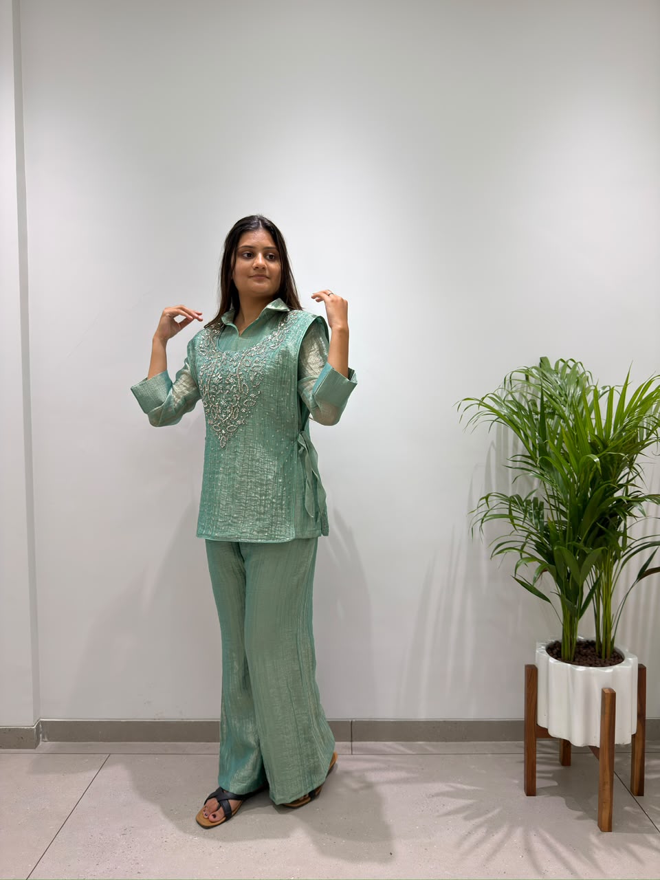 Embroidered Co-Ord Set for Women