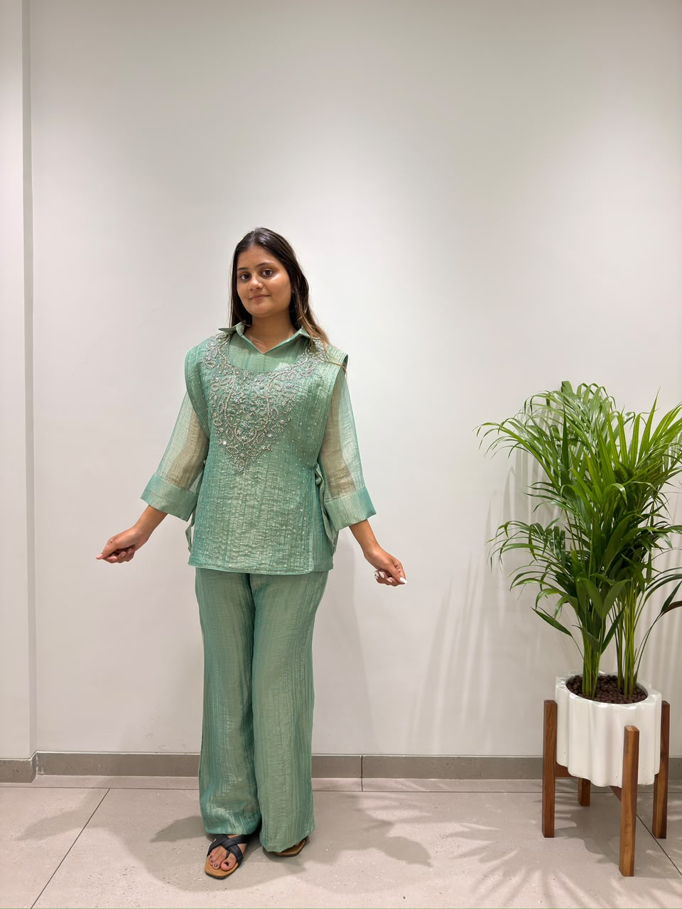 Embroidered Co-Ord Set for Women
