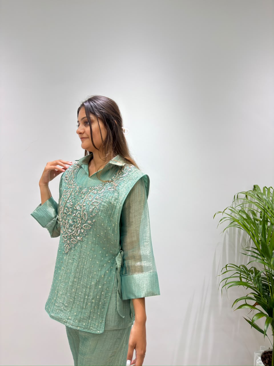 Embroidered Co-Ord Set for Women
