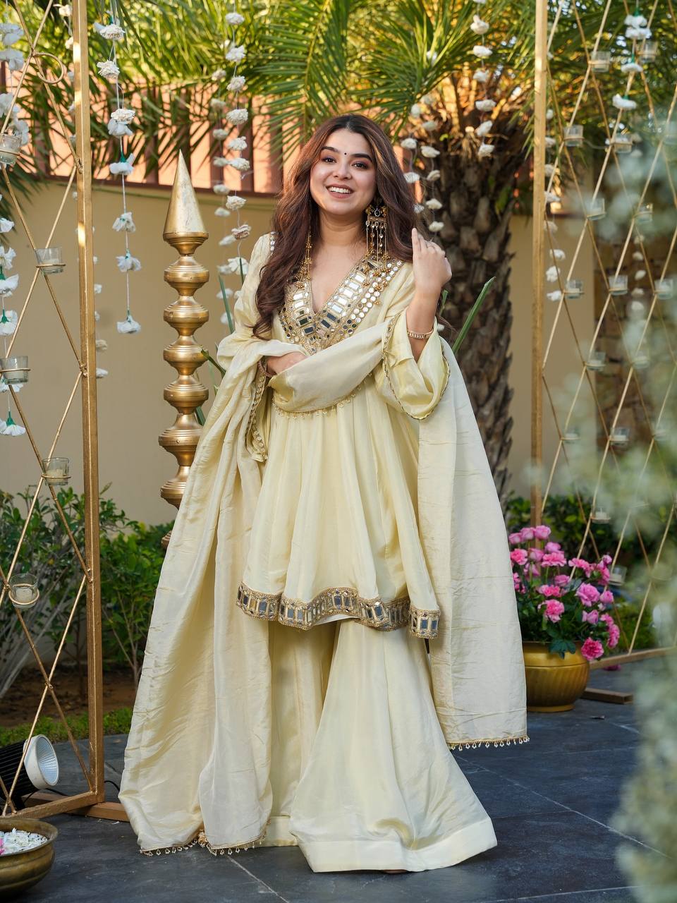 Women’s Ethnic Sharara Set