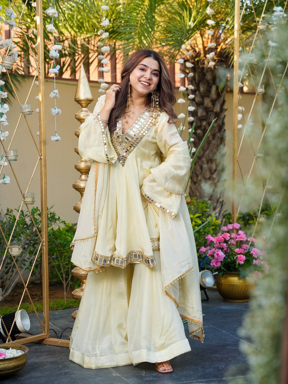 Women’s Ethnic Sharara Set