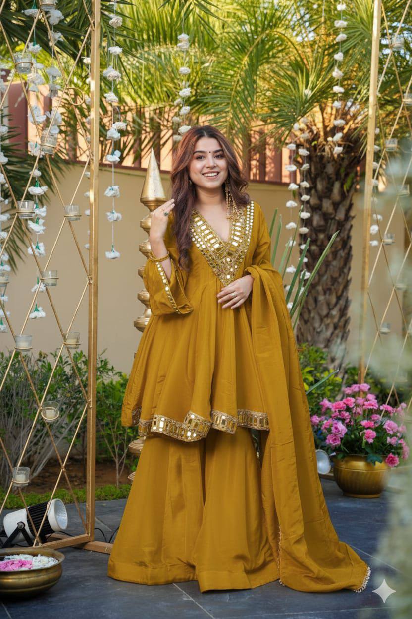 Women’s Ethnic Sharara Set