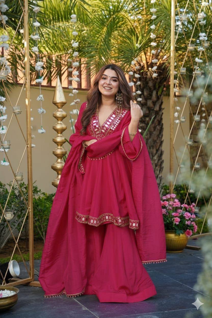 Women’s Ethnic Sharara Set