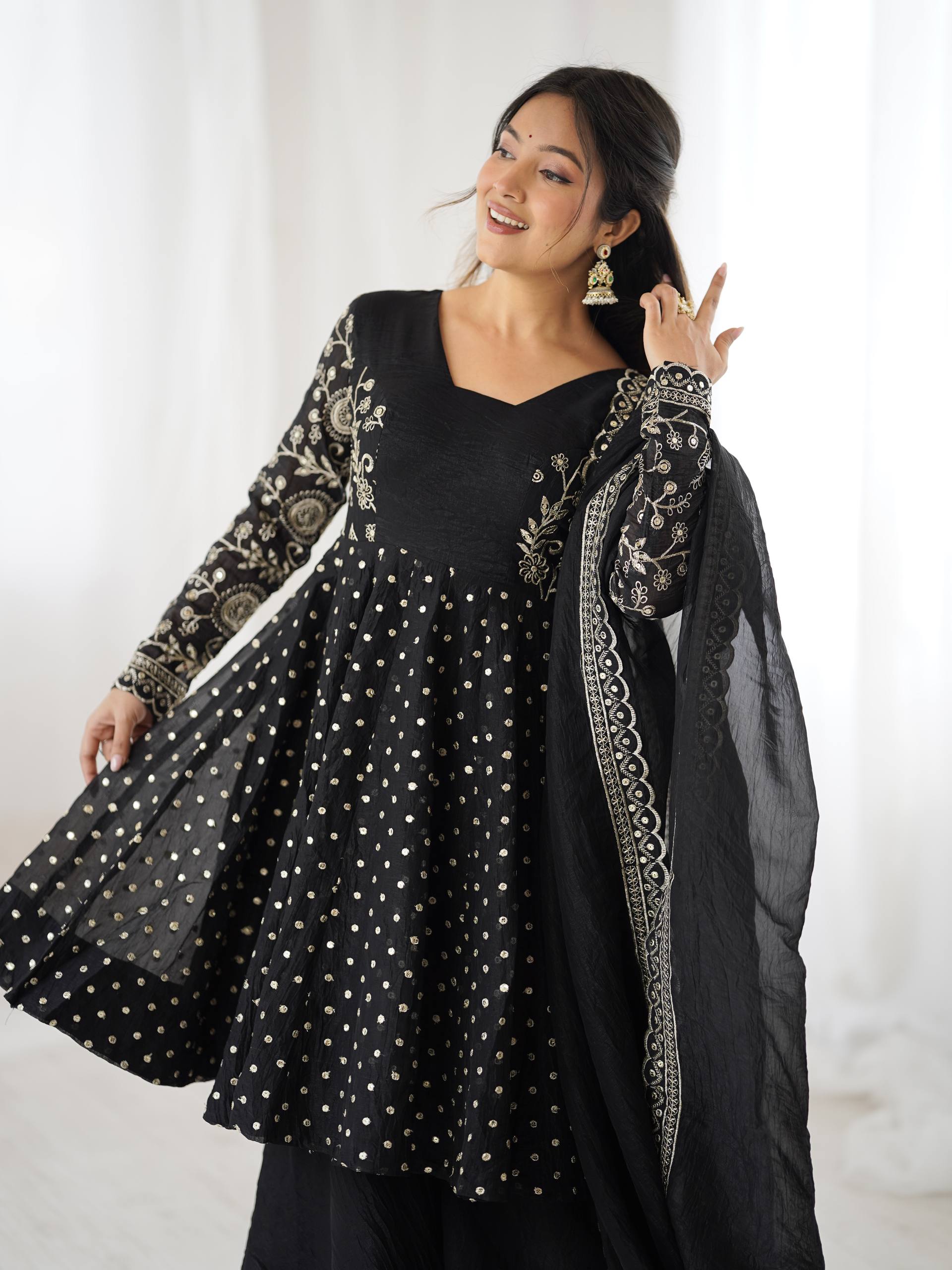 Women’s Ethnic Sharara Set